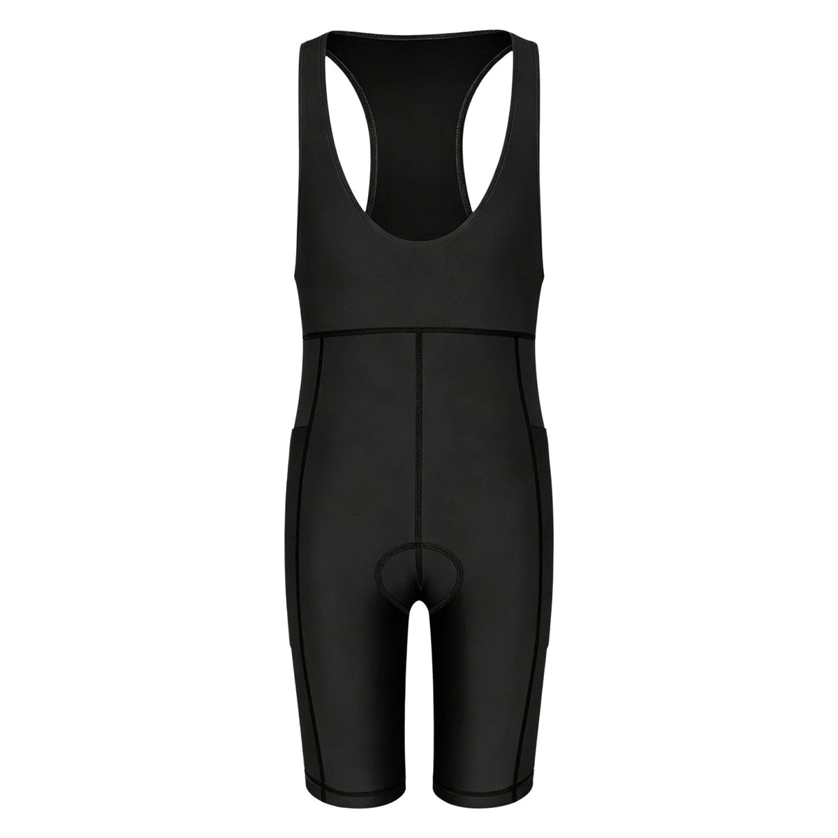Kids’ Cycling Bib Shorts – 3D Padded, Unisex | Sizes 4–14