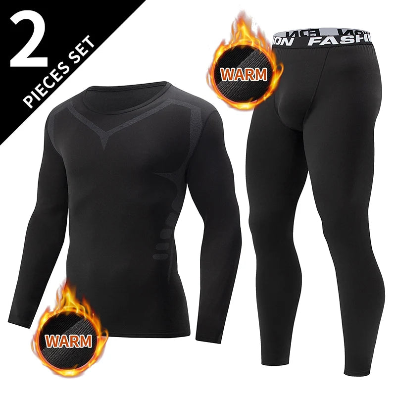 2-Piece Men's Thermal Compression Set