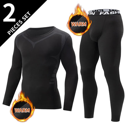 2-Piece Men's Thermal Compression Set