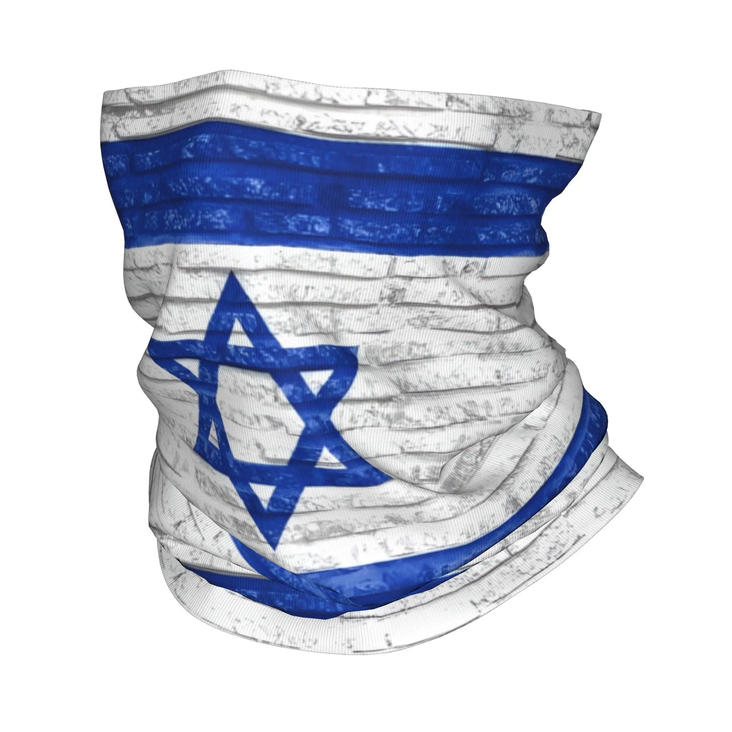 Cuello de diadema de invierno con bandera de Israel