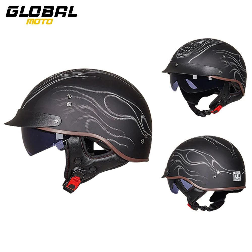 Retro Half-Shell Cycling Helmet