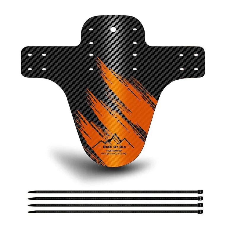 1 PC Carbon Fiber Bike Fender