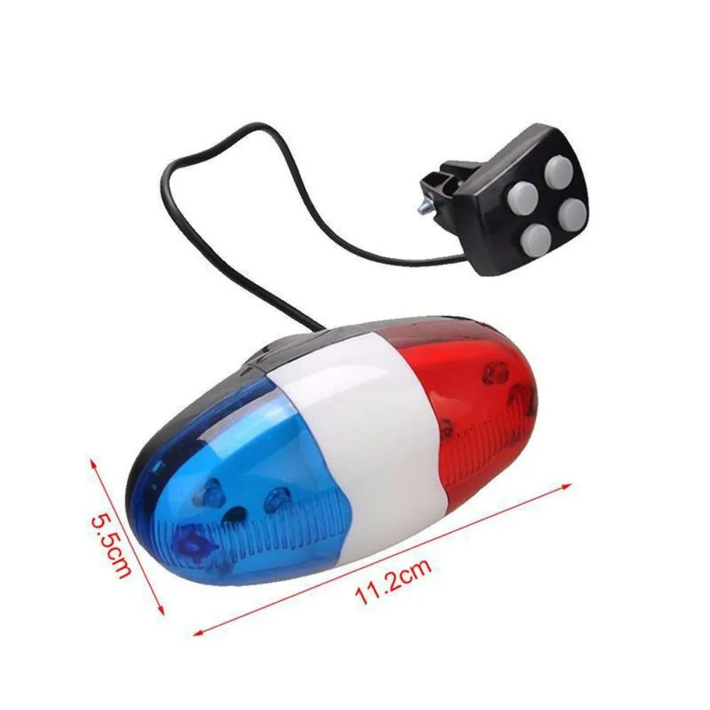 Bocina de bicicleta LED para niños