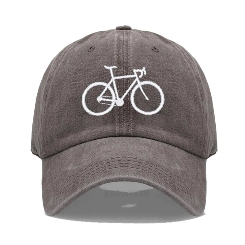 Fahrrad-Baseballmütze aus Baumwolle