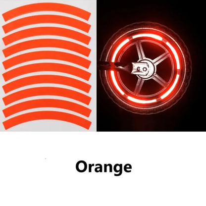 Bicycle Wheel Rim Reflective Stickers