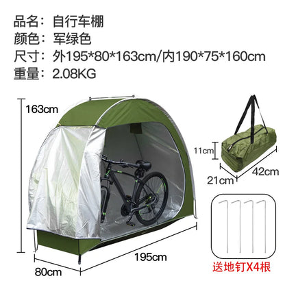 Bike Tent for Outdoor Storage