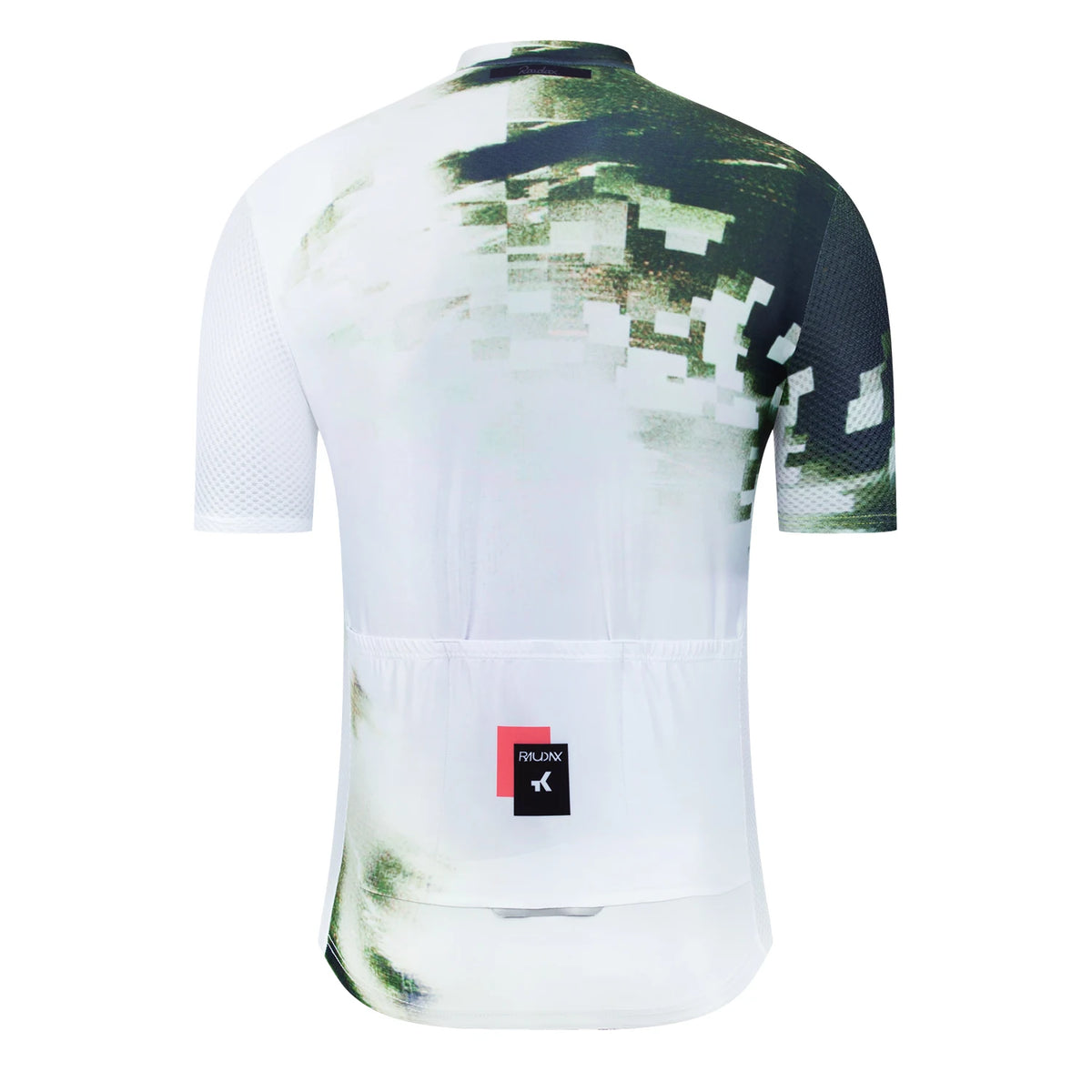 Men’s Short-Sleeve Cycling Jersey – 3 Rear Pockets, Silicone Grip & Sublimation Print