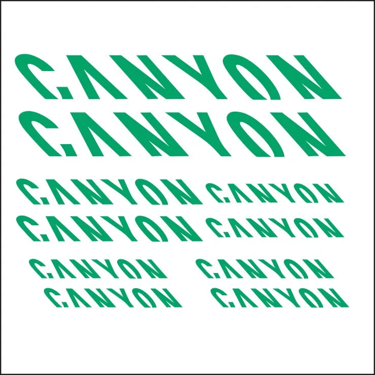 Bicycle Sticker Canyon 