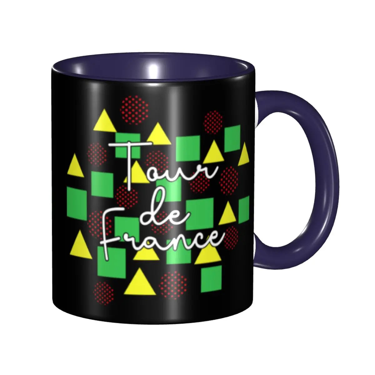 Cycling Race Ceramic Coffee Mug – 330ml Gift for Cyclists