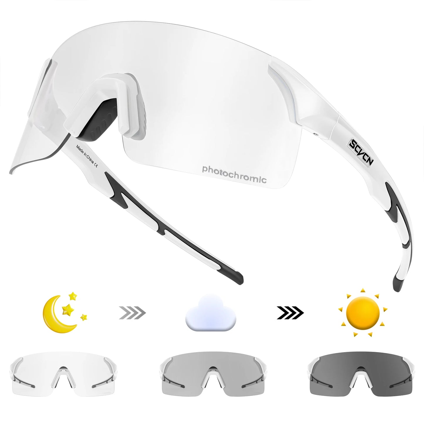 Futuristic Shield Sunglasses