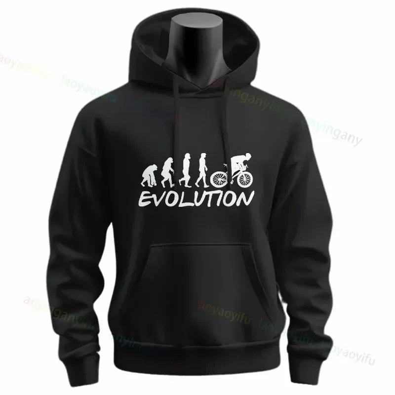 Evolution Of Cycling Hoodie