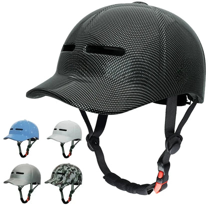 Stylish Visor Cycling Helmet