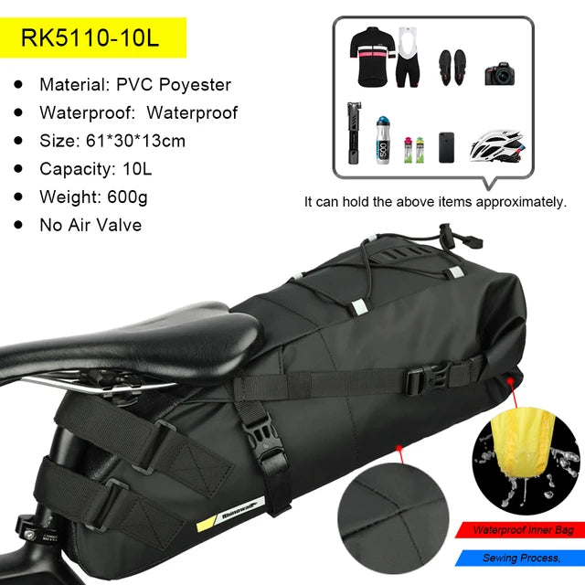 Wasserdichte Fahrradrahmenbeutel