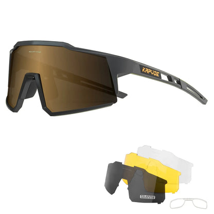 Multi-Lens Cycling Glasses