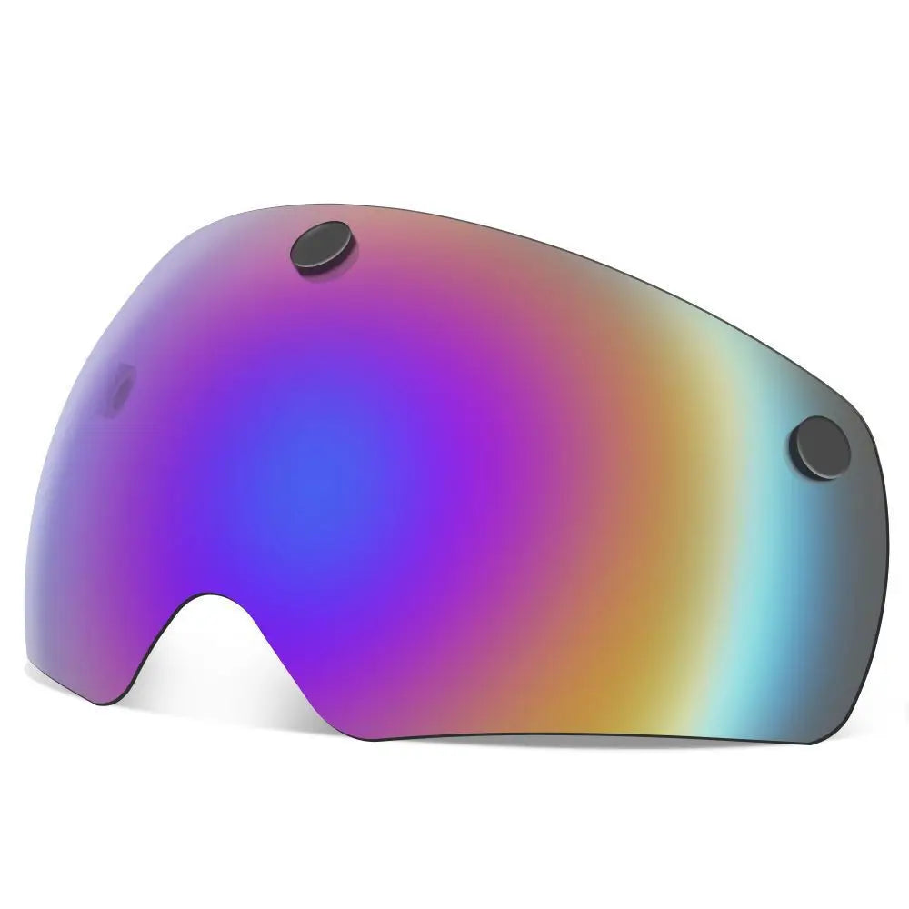 Cycling Helmet with Magnetic Goggles 