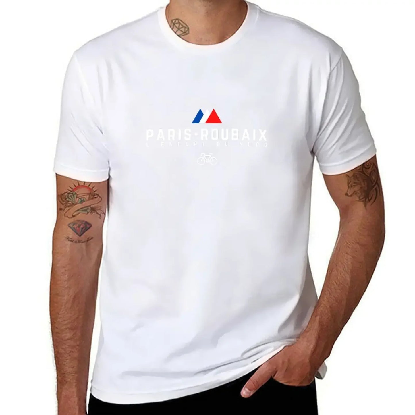 Camiseta estilo Paris-Roubaix