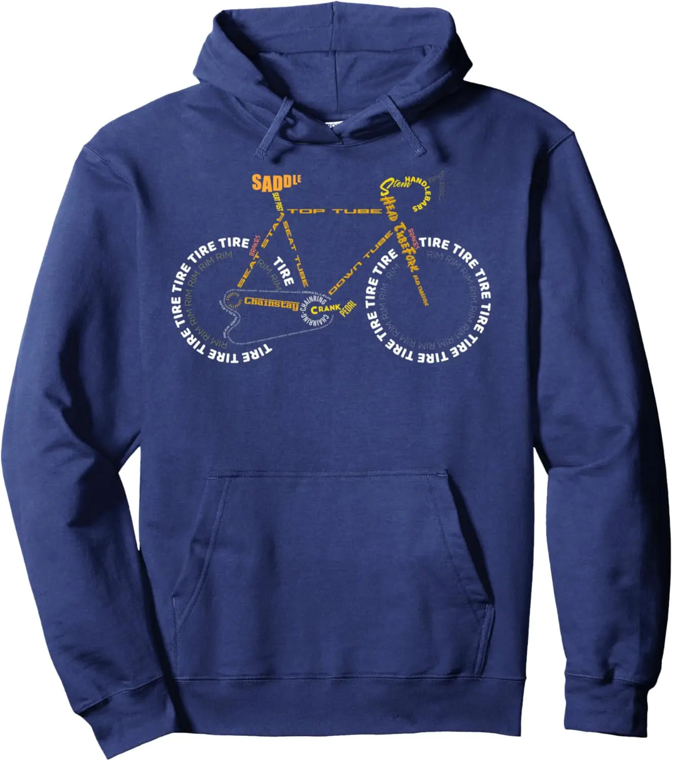Bicycle Anatomy Hoodie Fans