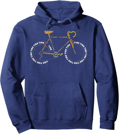 Bicycle Anatomy Hoodie Fans