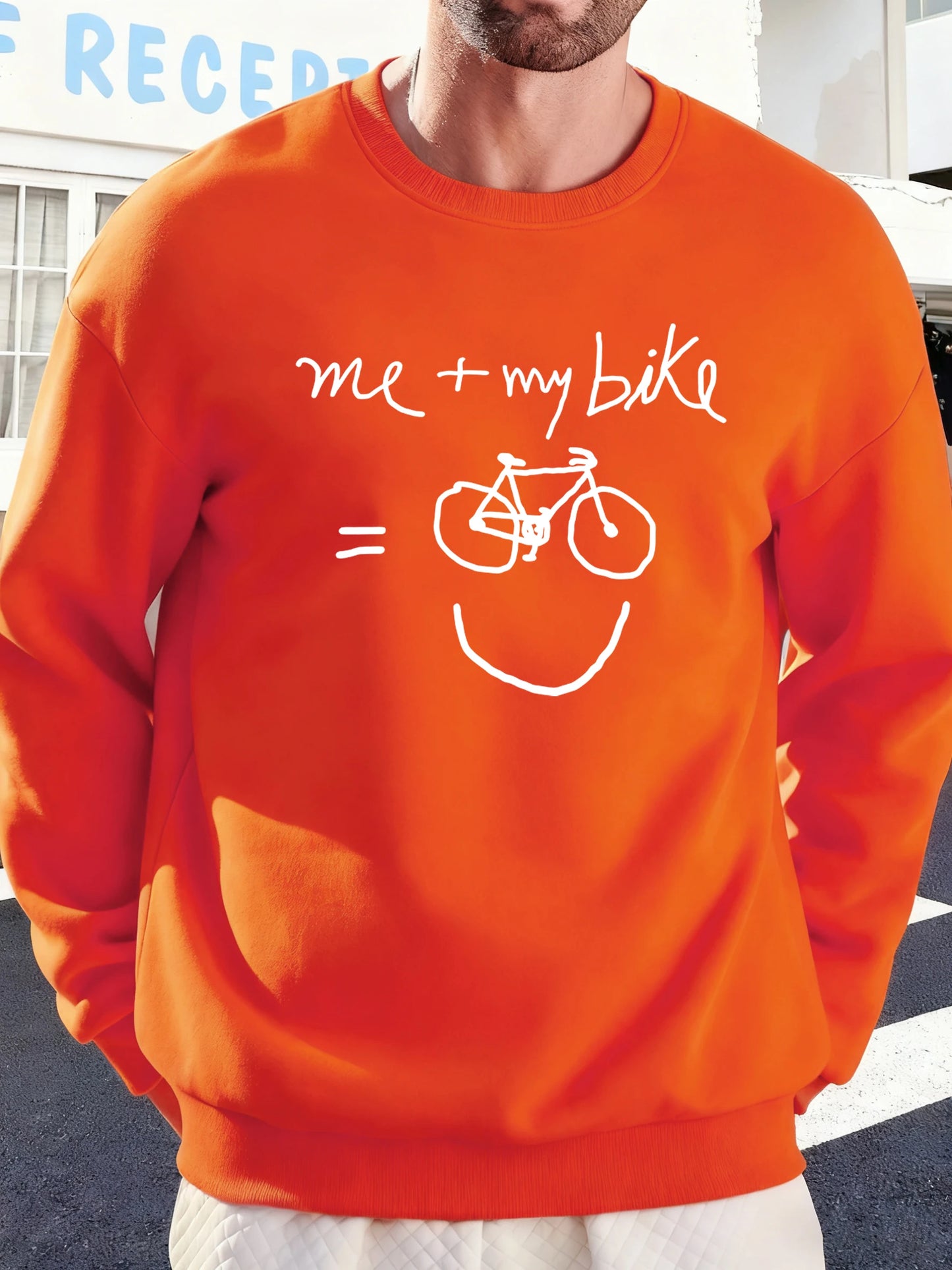 Me + My Bike Crewneck Sweatshirt