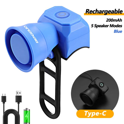 Rechargeable 120dB Bicycle Horn