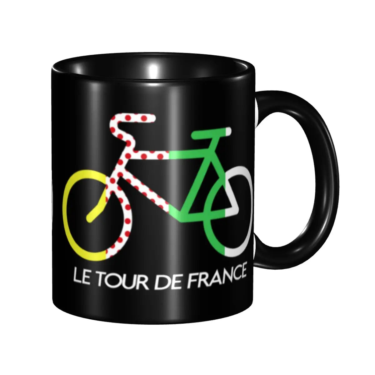 Cycling Ceramic Coffee Mug – 330ml Tea & Coffee Cup