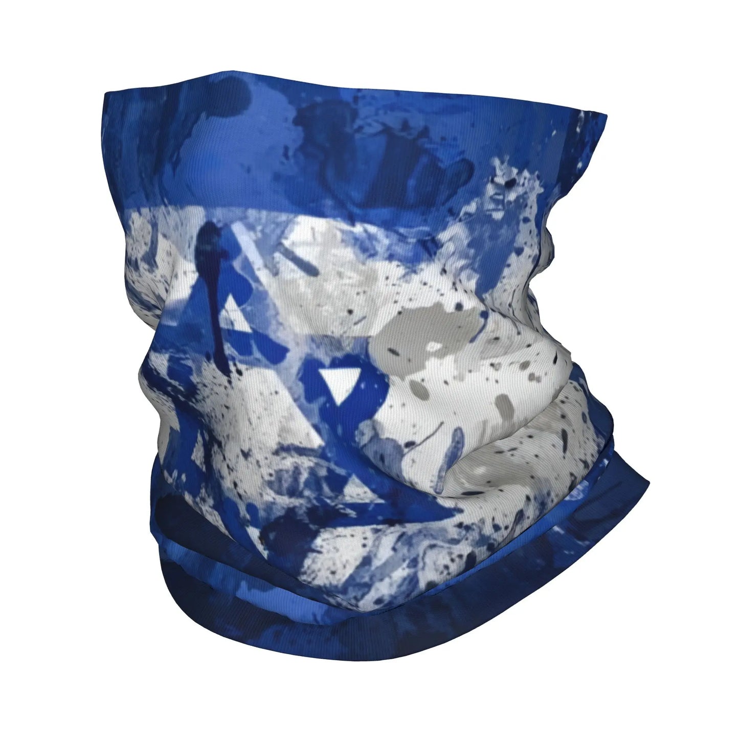 Cuello de diadema de invierno con bandera de Israel