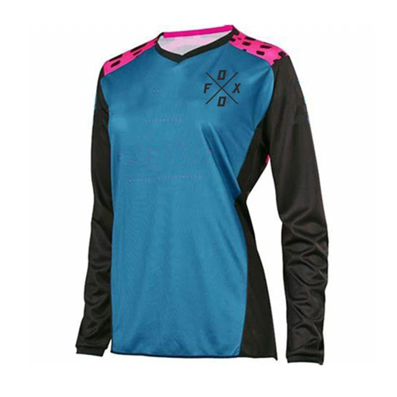 Men's MTB Downhill Jersey – Long Sleeve Mountain Bike Shirt