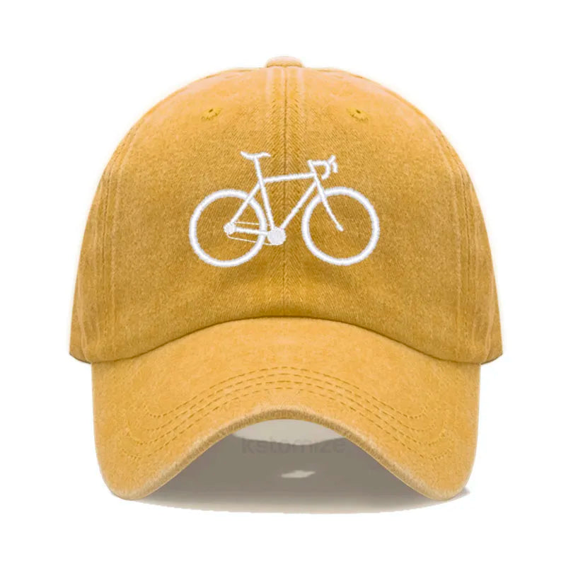 Fahrrad-Baseballmütze aus Baumwolle