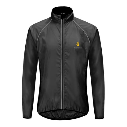 Leichte winddichte Fahrradjacke