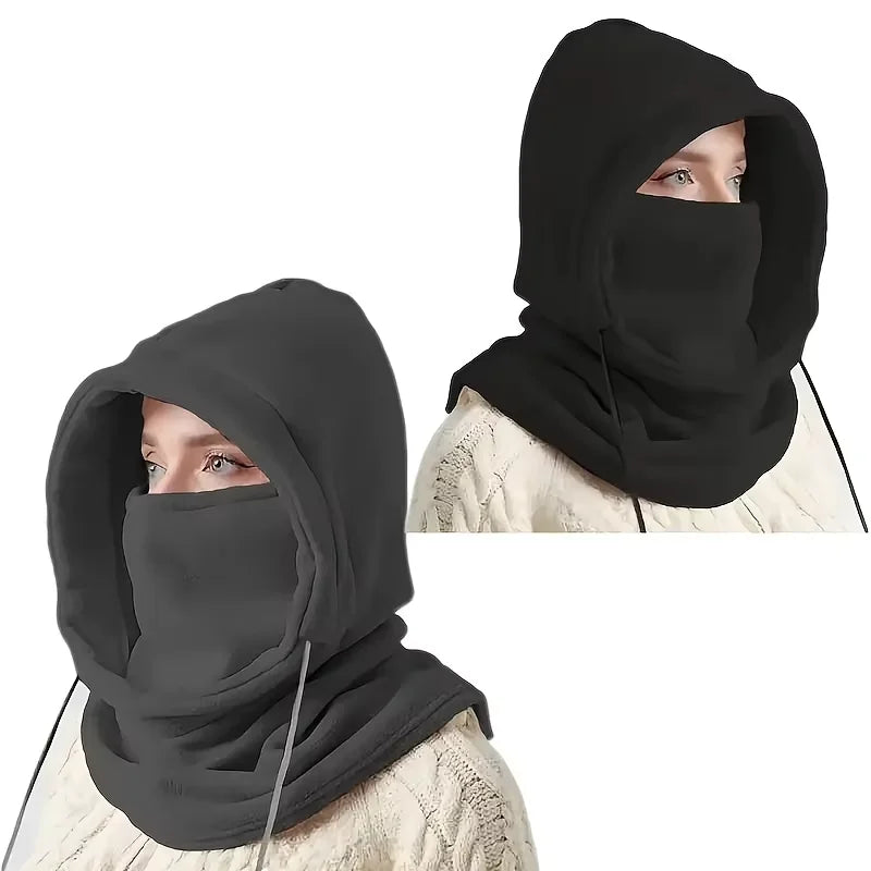 Unisex Winter Thermal Balaclava Knit Hood