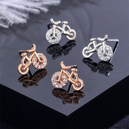Mini Stylish Bike Earring for Men 