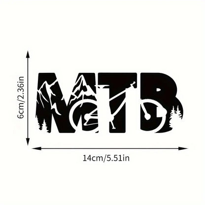 Waterproof MTB Bike Sticker – Vinyl Decal for Frame & Car