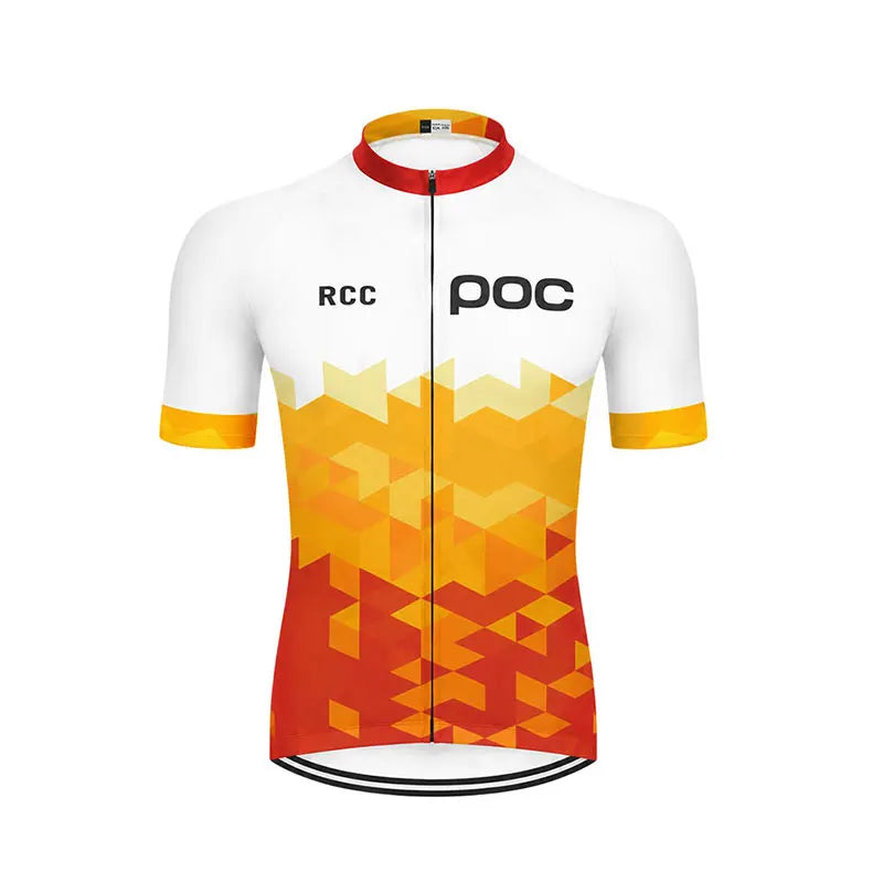 Men’s Short Sleeve Cycling Jersey – Quick-Dry MTB Road Bike