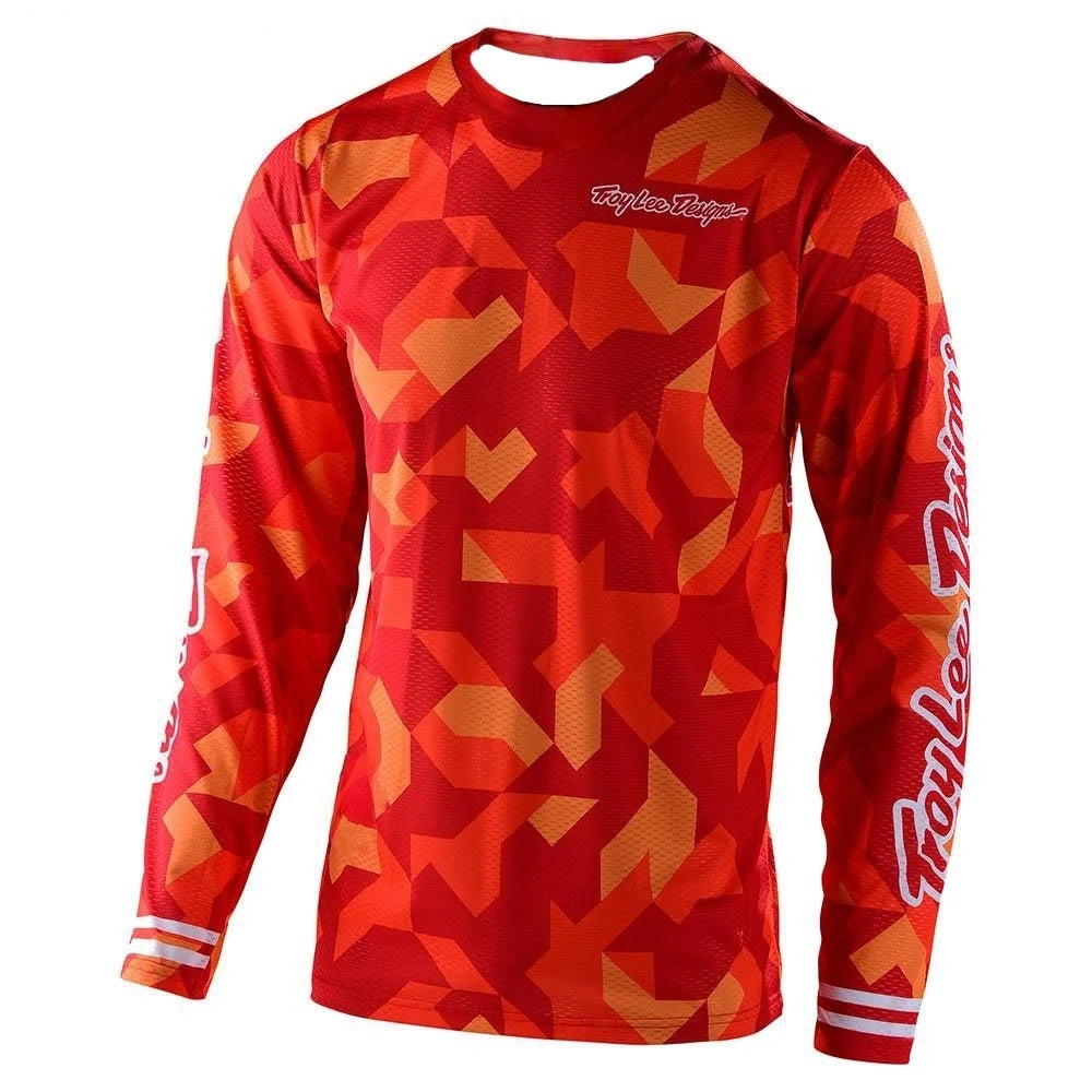 Long Sleeve Cycling Jersey – 3D Print MTB Off-Road Quick-Dry