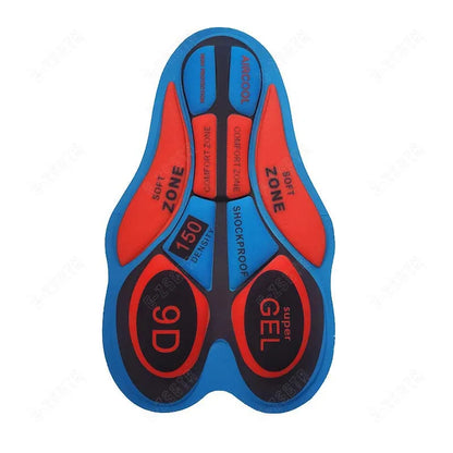 Hommes cyclisme Gel Pad 9D antichoc