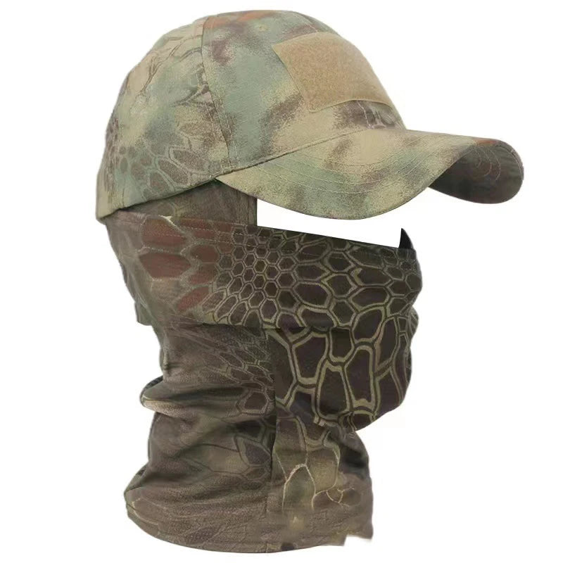 Tactical Balaclava & Cap Set – Full Face Sun Protection