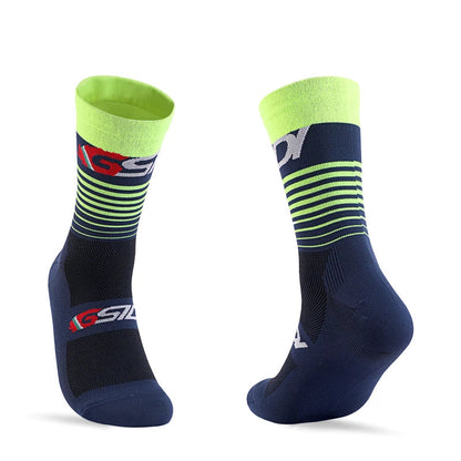 High-Performance Mid-Calf Cycling Socks