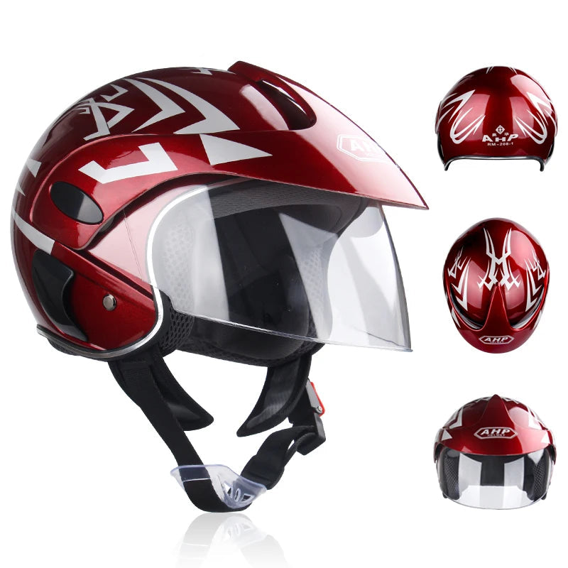 Children’s Cartoon Motorcycle Helmet