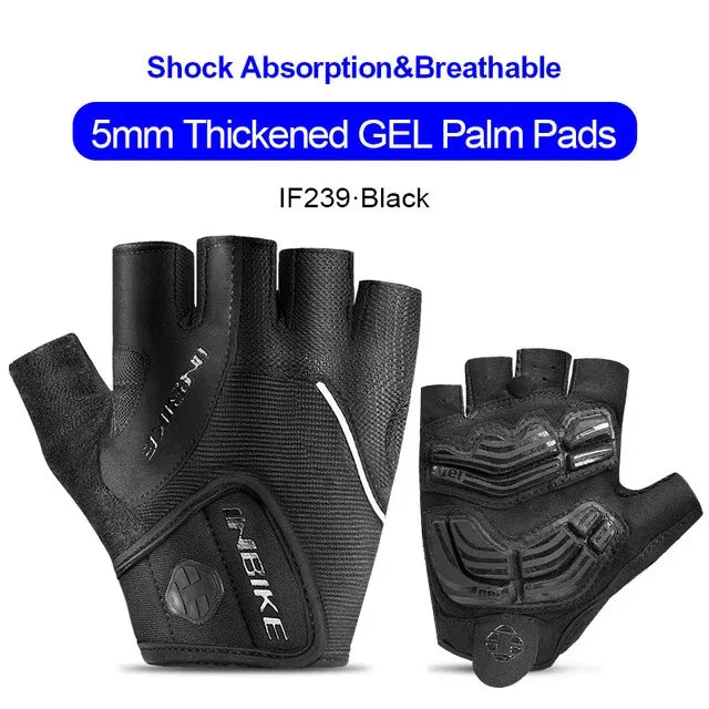 Shock-Absorbing Cycling Gloves