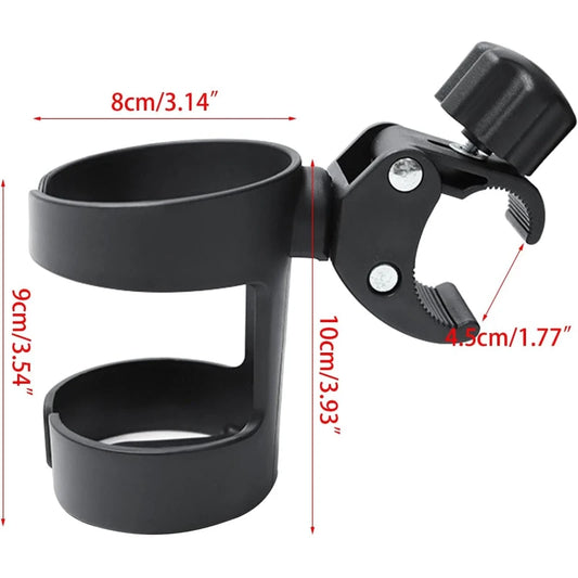 Universal Bike Water Bottle Holder for Bicycle, Scooter & Stroller