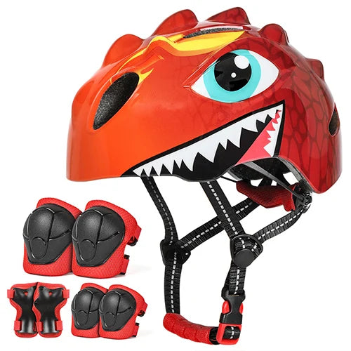 Kids Dinosaur Bike Helmet