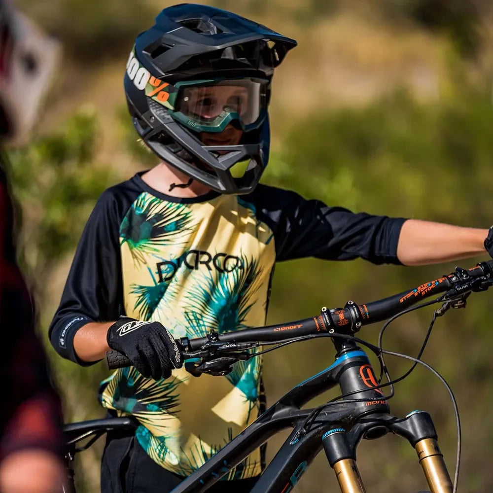 Kids MTB Graphic Jersey – Short Sleeve Pullover | Quick Dry | Ages 4–14