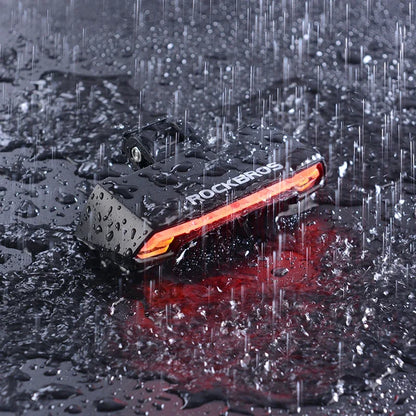 Wireless Laser Tail Light for Bikes — Remote Control LED Safety Rear Lamp