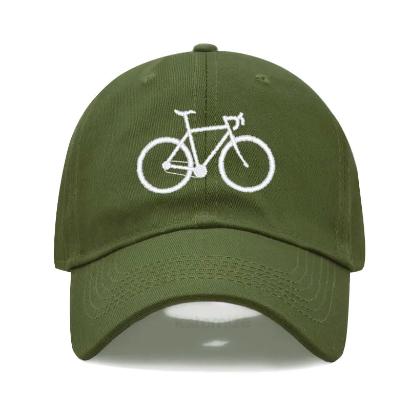 Fahrrad-Baseballmütze aus Baumwolle