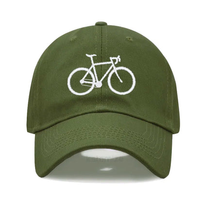 Fahrrad-Baseballmütze aus Baumwolle