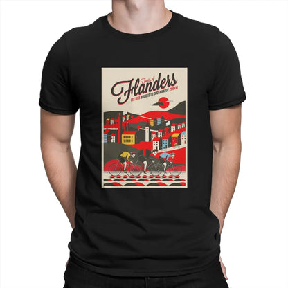 Vintage-Bike-Shirt der Flandern-Rundfahrt