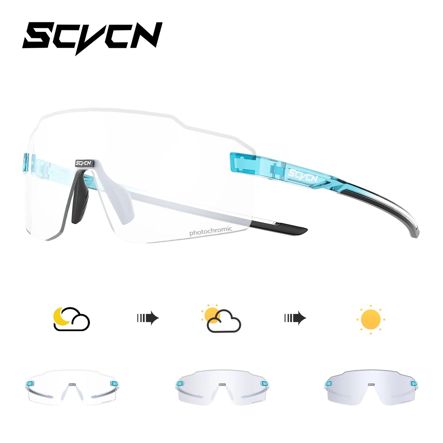 Photochromic Cycling Sunglasses