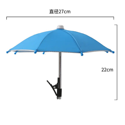Ombrello parasole per cellulare