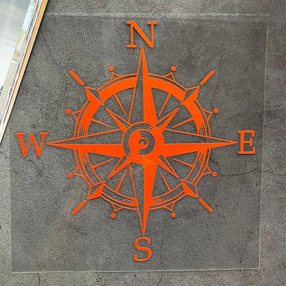 Reflektierende "Kompassrose" -Dahnen