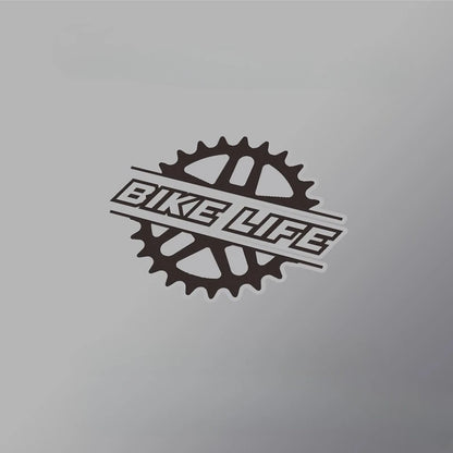 Decalcomania in vinile impermeabile Bike Life 